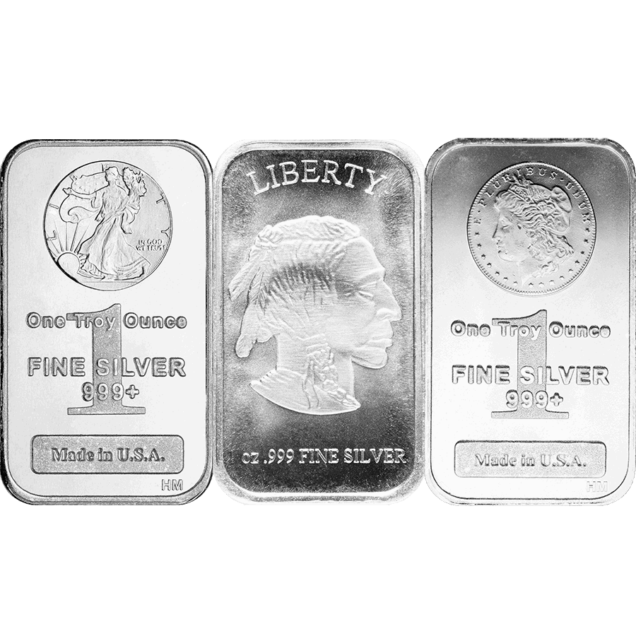 silver bars 1 oz