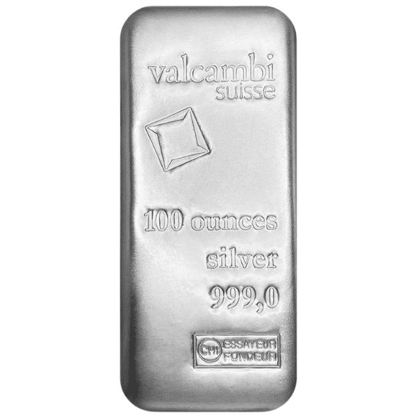 100 oz silver bars