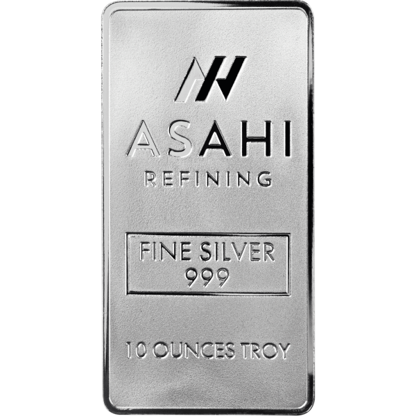 Buy 10 oz Asahi Silver Bar at Wholesale!