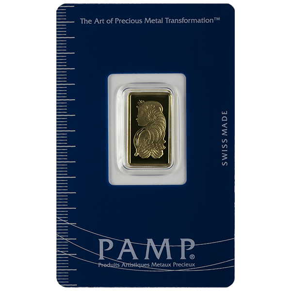 2.5 Pamp Fortuna Gold Bar