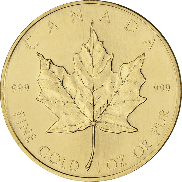 1 oz Canadian Gold Maple Leaf