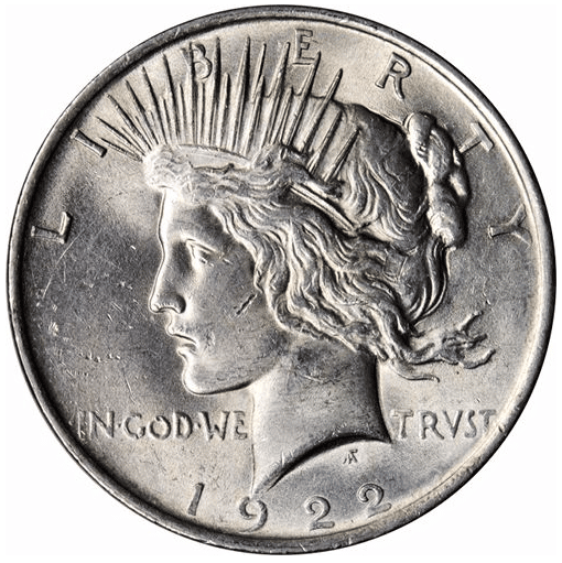 Peace Dollar AU