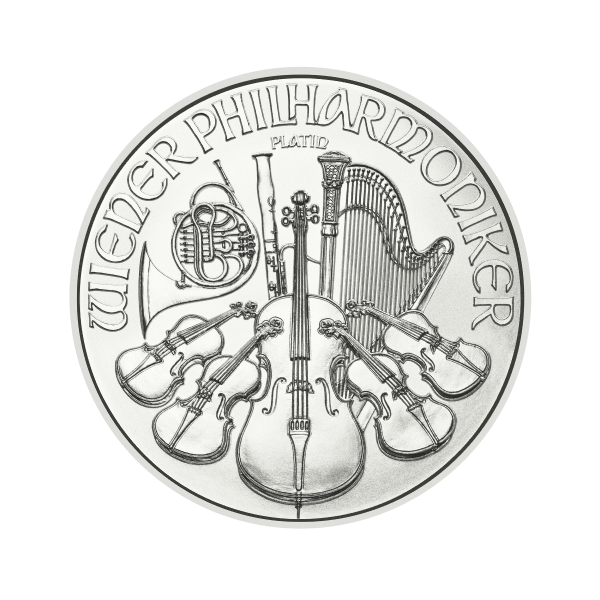 2023 1 oz Austrian Philharmonic Platinum Coin