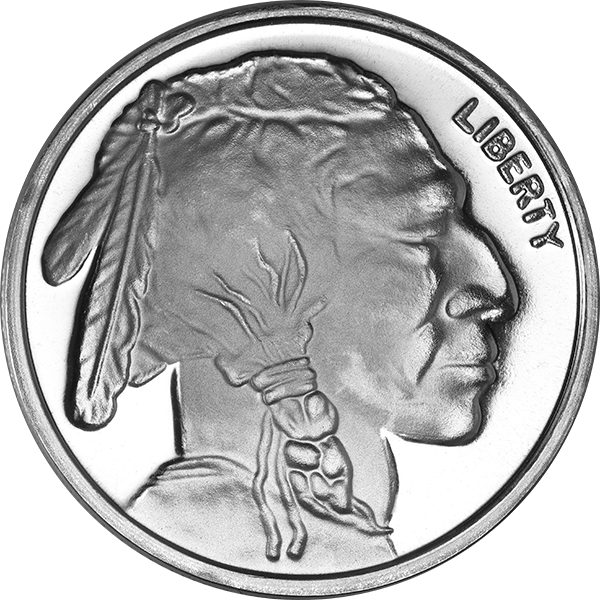 1/2 oz Buffalo Silver Round