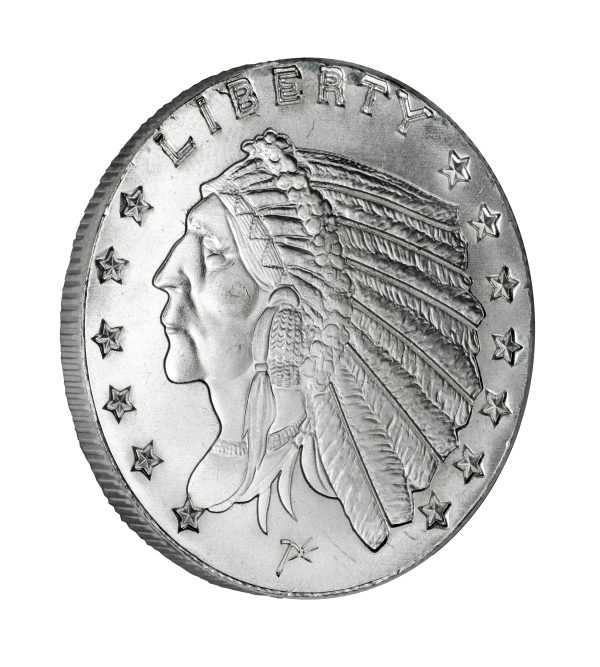 Incuse Indian obverse