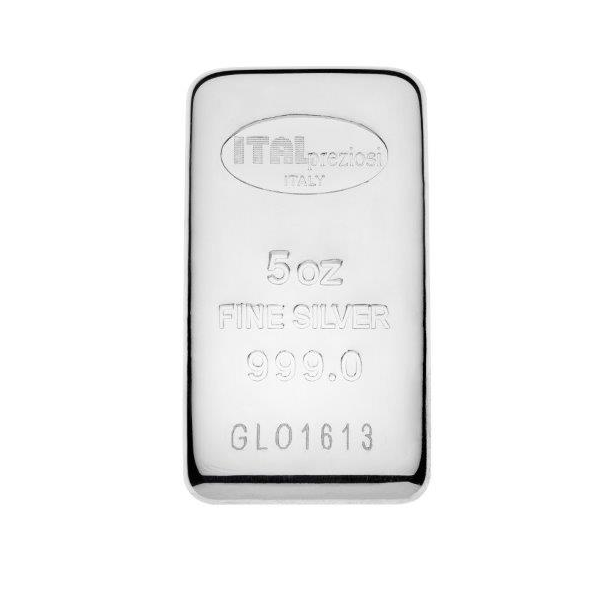 5 oz Italpreziosi Silver Bar