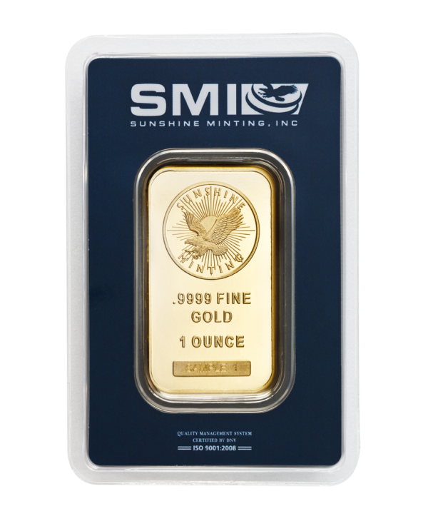 1 oz Sunshine Gold Bar