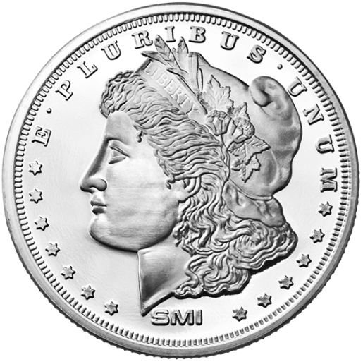 1 oz Sunshine Morgan Dollar Silver Round