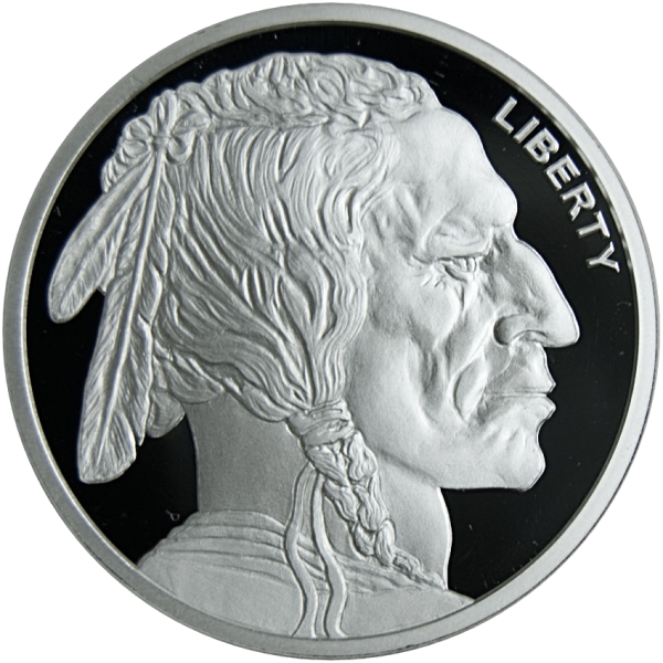 2 oz Buffalo Silver Round