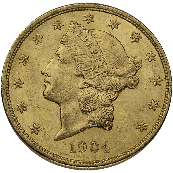 $20 Liberty Double Eagle AU