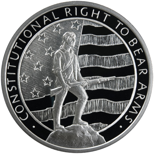 2 oz 2nd Amendment Silver Round