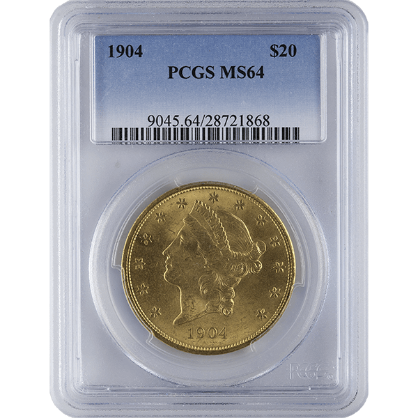 $20 Liberty MS64 PCGS