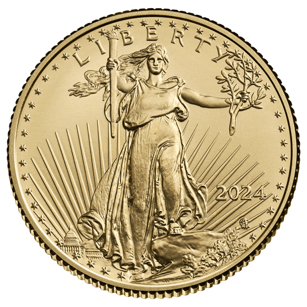 2024 1/10 oz American Gold Eagle Coin