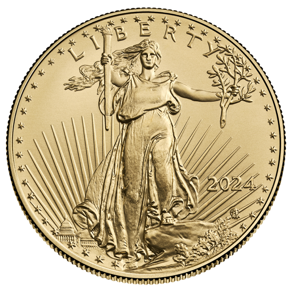 2024 1/2 oz American Gold Eagle Coin