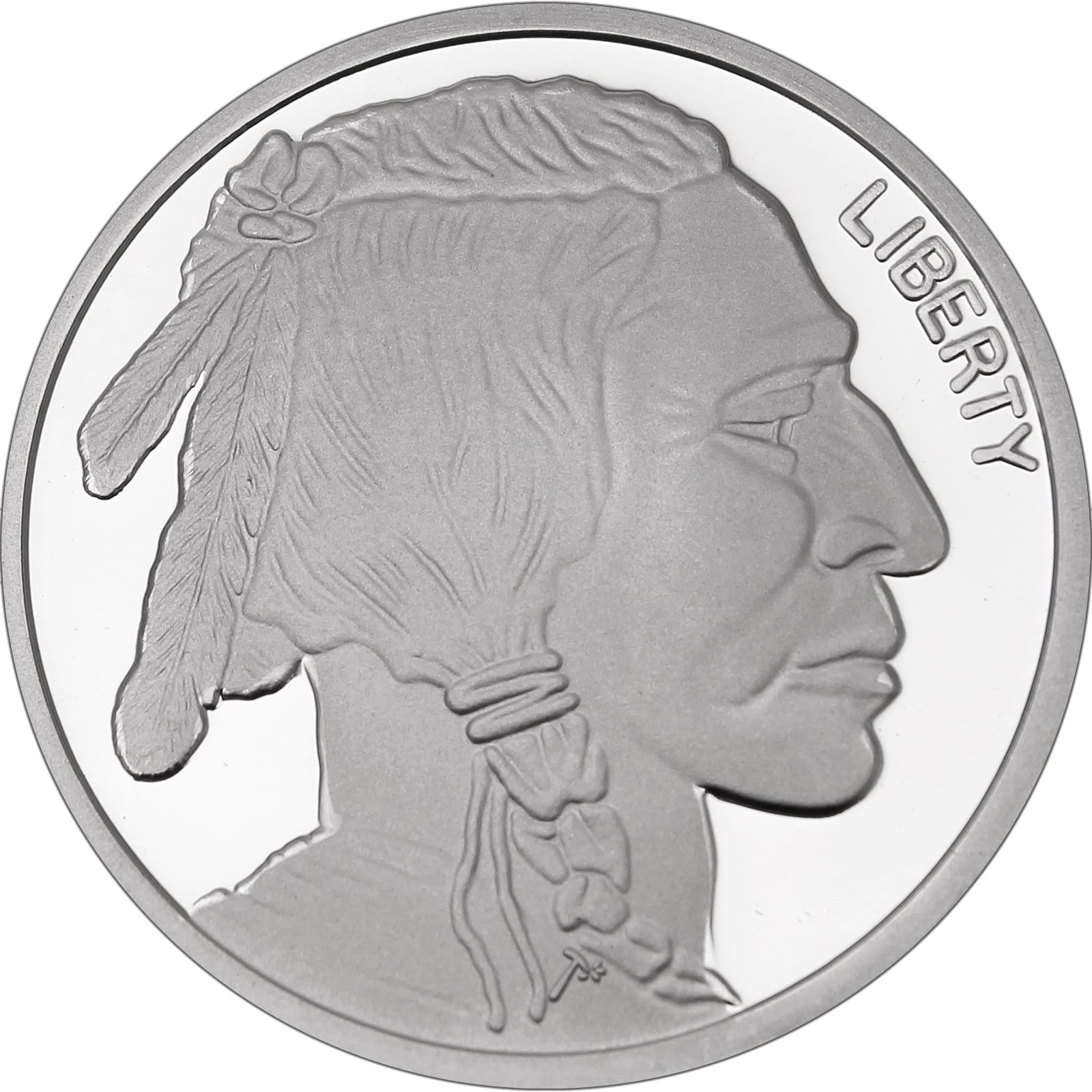 1 oz SilverTowne Buffalo Silver Round