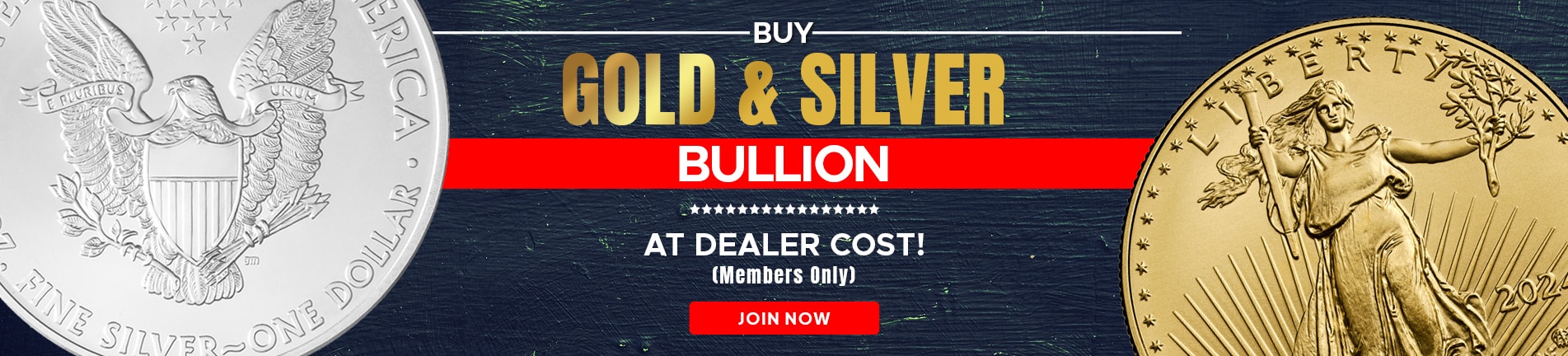 Buy Gold and Silver Bullion Online at Wholesale